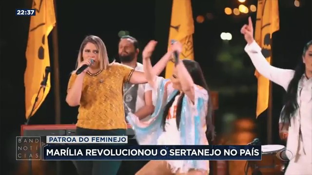 Marília Mendonça revolucionou o sertanejo no Brasil Reprodução TV