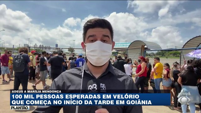 Mais de 100 mil fãs são esperados em velório de Marília Mendonça Reprodução TV