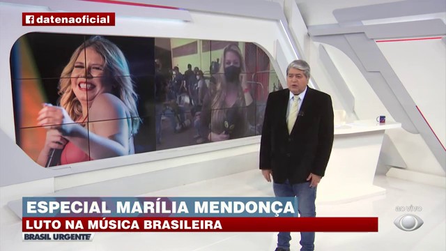 Família de Marília Mendonça chega a velório Reprodução TV