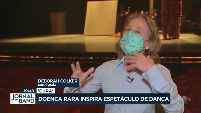 Doença rara inspira espetáculo de dança Reprodução TV