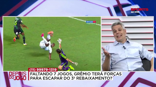 Comentaristas analisam situação do Grêmio no Brasileirão