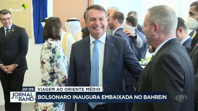 Bolsonaro assina acordos de cooperação com Bahrein Reprodução TV