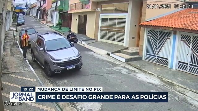 Crime do Pix é desafio grande para as polícias  Reprodução TV