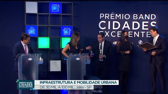 Jales-SP é premiada em Infra. e Mob. Urbana de 30 a 100 mil habitantes Reprodução TV