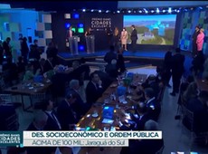 Jaraguá do Sul vence categoria Des. Socioeconômico e Ord. Pública