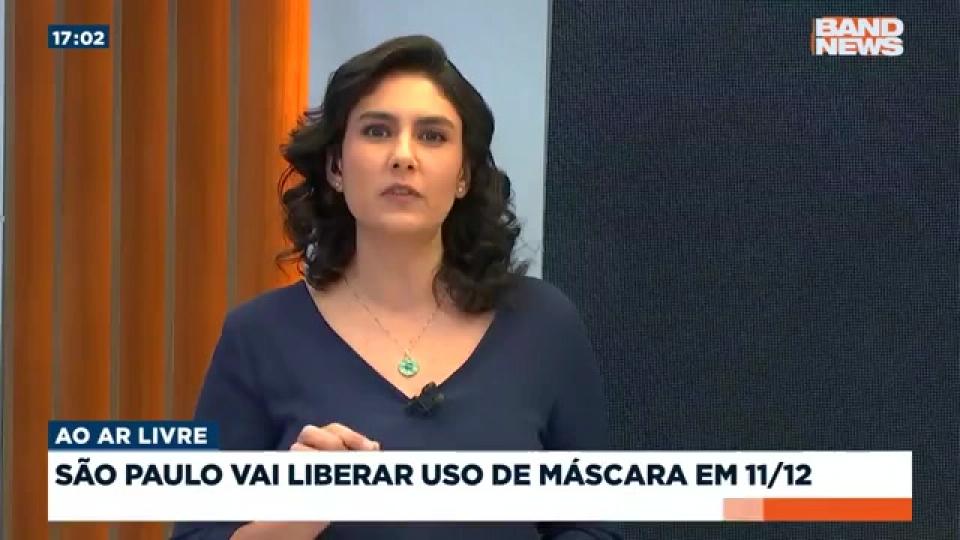 São Paulo vai liberar uso de máscara em 11/12