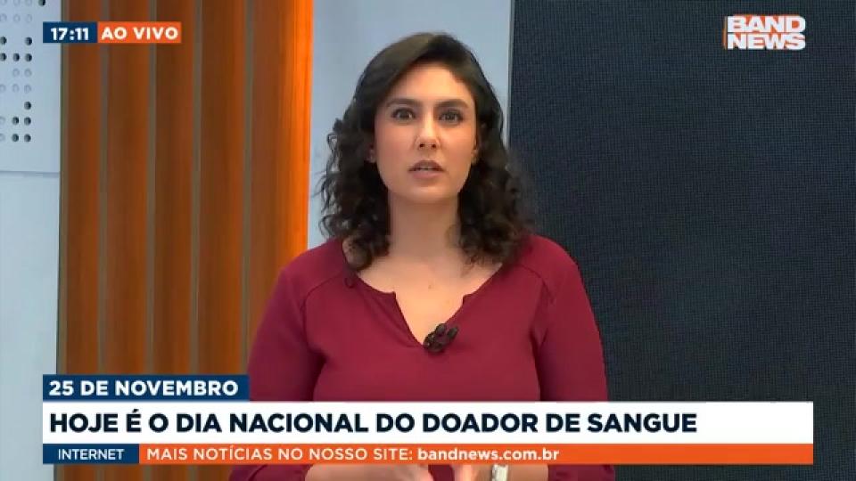 Hoje (25) é o dia nacional do doador de sangue