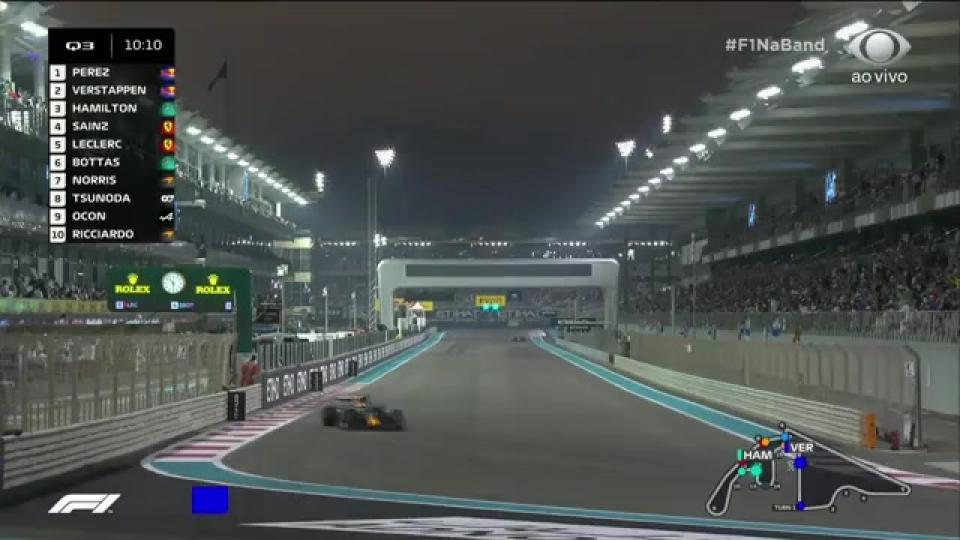 Veja a volta que garantiu a pole de Verstappen em Abu Dhabi