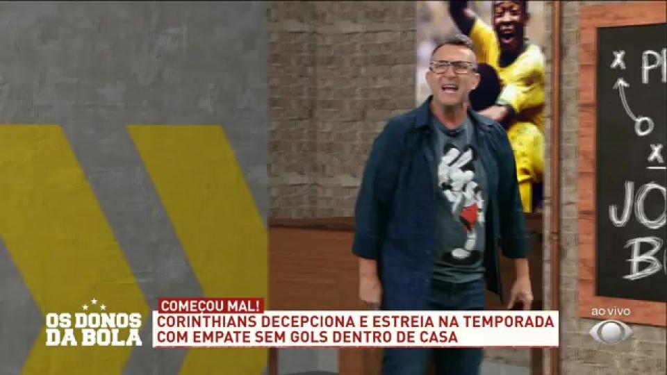 "Você tem dias contados no Corinthians", Neto sobre Sylvinho