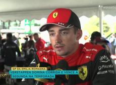 Leclerc fala sobre erro que custou pódio da Ferrari no GP da Emilia-Romagna