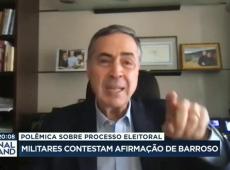 Militares contestam afirmação de Barroso sobre eleições