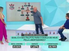 Debate Jogo Aberto: Comentaristas trocam provocações antes de Boca x Timão