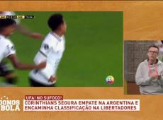 Craque Neto exalta atuação do Corinthians: "Não pipocou"
