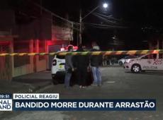 Bandido morre durante arrastão em São Paulo