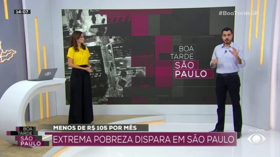 Extrema pobreza cresce em São Paulo