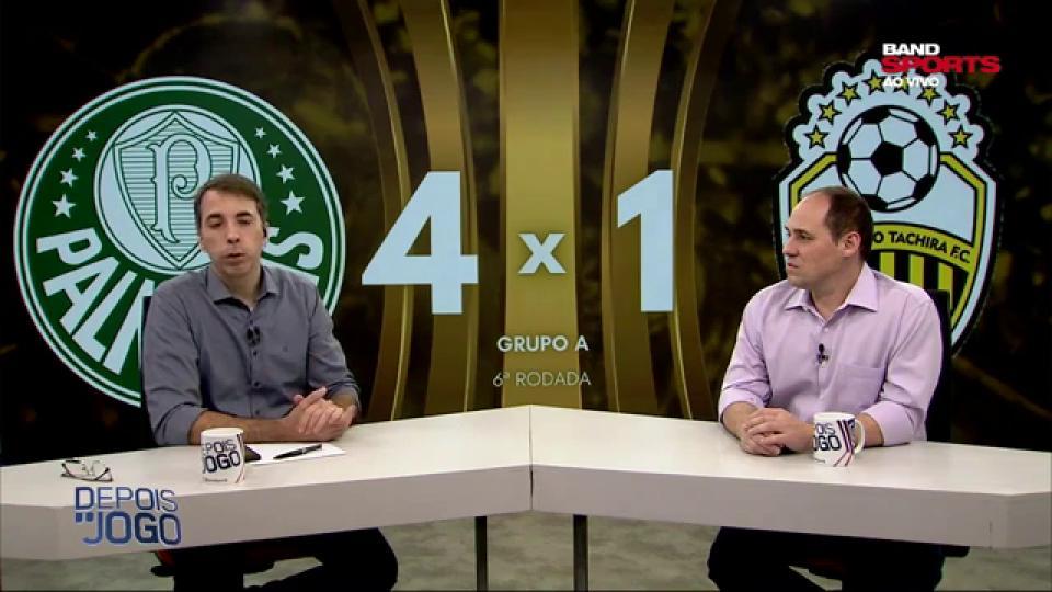 Julio Gomes analisa vitória do Palmeiras na Libertadores
