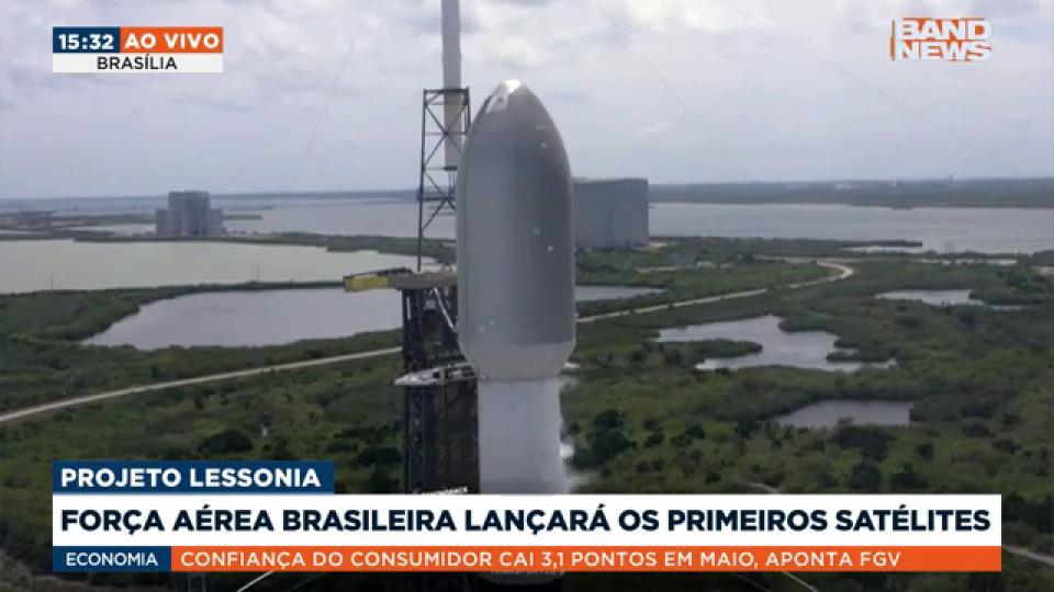 Força Aérea Brasileira lança satélites do Projeto Lessonia