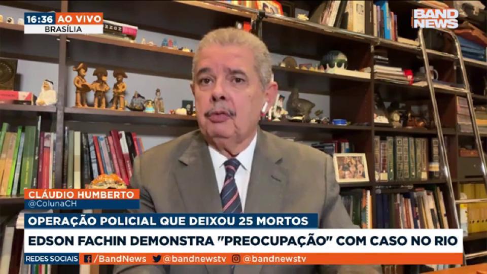 Fachin demonstra "preocupação" com operação no Rio