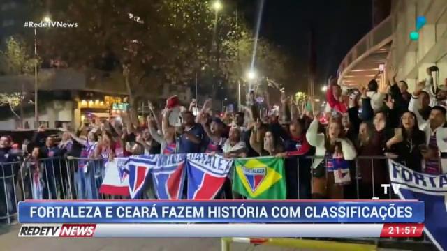 Fortaleza e Ceará fazem história com classificações na