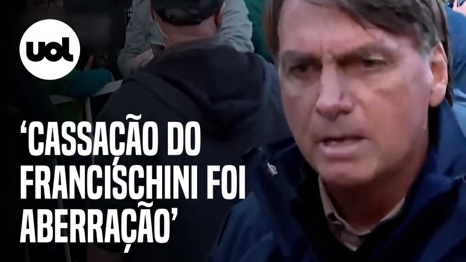 Bolsonaro comenta condenação de Francischini e critica Moraes ...