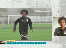 Willian diz que a violência mancha o futebol brasileiro