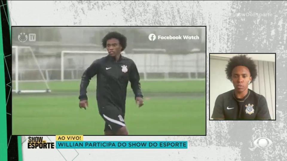 Willian diz que a violência mancha o futebol brasileiro