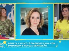 Renata Capucci é diagnosticada com Parkinson
