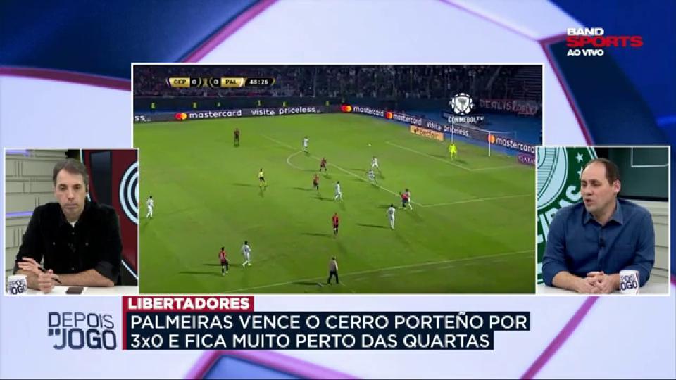 Julio analisa vitória do Palmeiras contra o Cerro Porteño