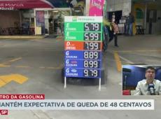Redução do preço da gasolina