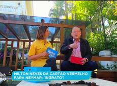 Milton Neves dá "cartão vermelho" para personalidades