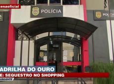 Bandidos atacam joalherias dentro de shoppings