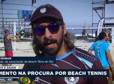 Esporte: Busca por Beach Tennis tem aumento no Rio