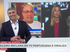 Brasileiro humorista reclama em TV Portuguesa e viraliza