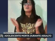 Adolescente morta em Salvador: colegas pedem paz