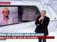 Datena fala com Juca de Oliveira sobre Jô Soares