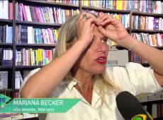 Mariana Becker lança seu primeiro livro, no Rio de Janeiro
