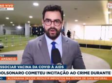 PF: Bolsonaro cometeu incitação ao crime durante live
