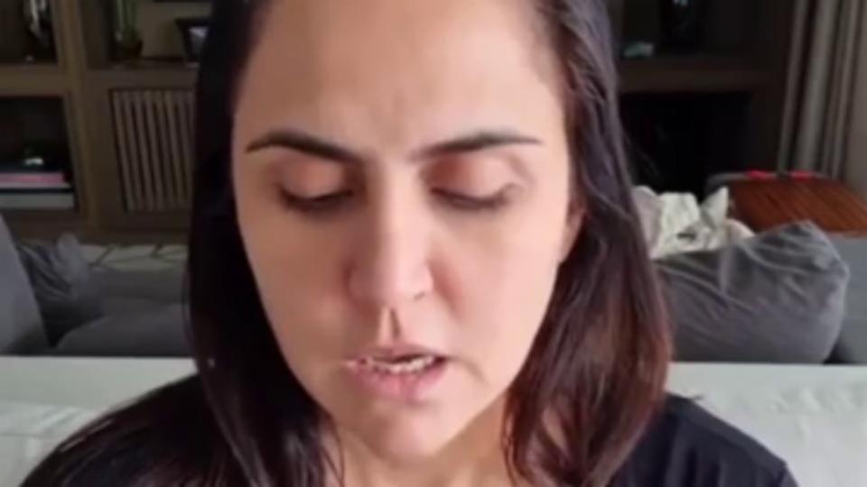 Carla Cecato aparece em vídeo defendendo o isolamento na pandemia -  18/10/2022 - UOL ECOA