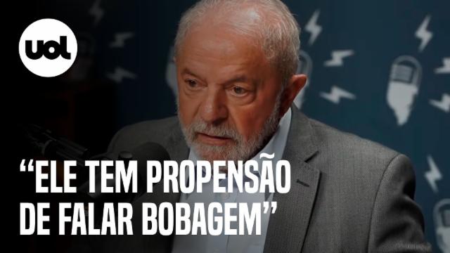 Lula no Flow: 'Bolsonaro se comporta como se fosse pedófilo', diz petista - 19/10/2022 - UOL Notícias