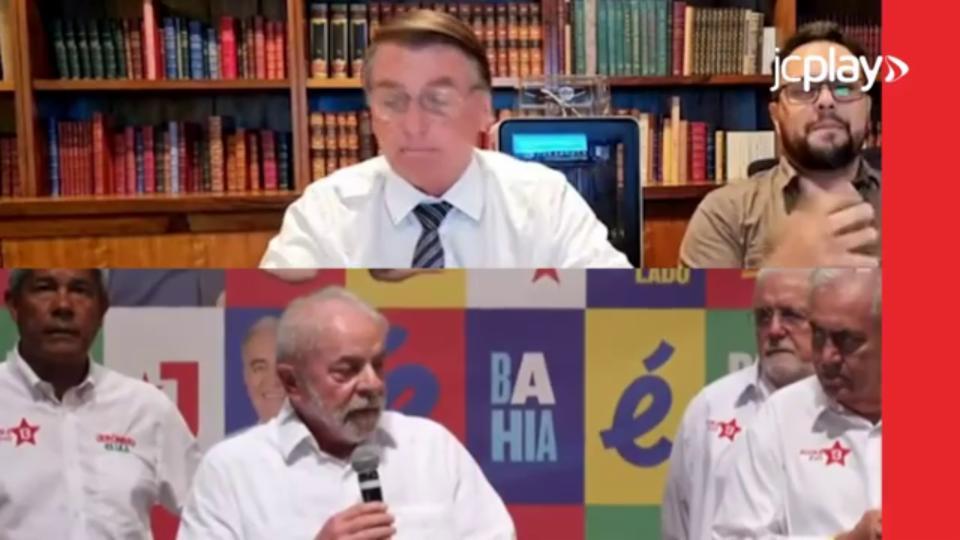 DEBATE TV GLOBO: BOLSONARO é PROIBIDO de tocar em LULA - 28/10/2022 ...