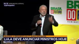 Lula deve começar a anunciar ministros nesta sexta-feira