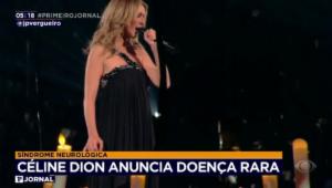 Cantora Céline Dion anuncia doença rara