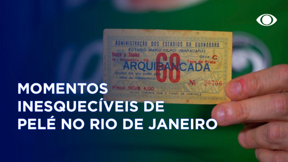 Pelé Teve Momentos Marcantes No Rio De Janeiro Vídeos Band