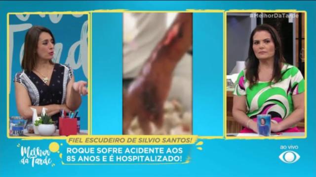 Fiel escudeiro de Silvio Santos, Roque é hospitalizado após sofrer acidente