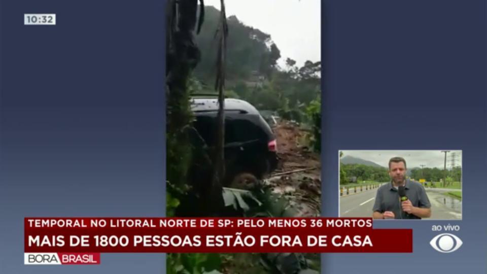 Chuva No Litoral De Sp Deixa Pelo Menos 36 Mortos Vídeos Band 