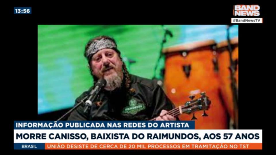 Morre Canisso, baixista da banda Raimundos - Entretenimento - R7