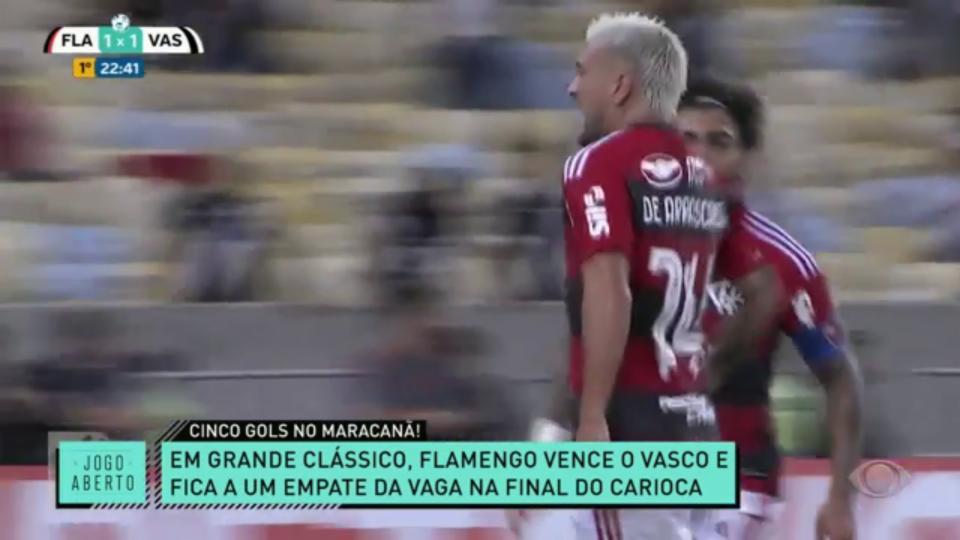 Com virada e muitos gols, Flamengo bate o Vasco no Maracanã