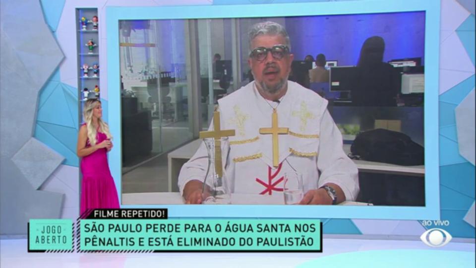 Denilson e Sgarbi são zoados após eliminação do São Paulo