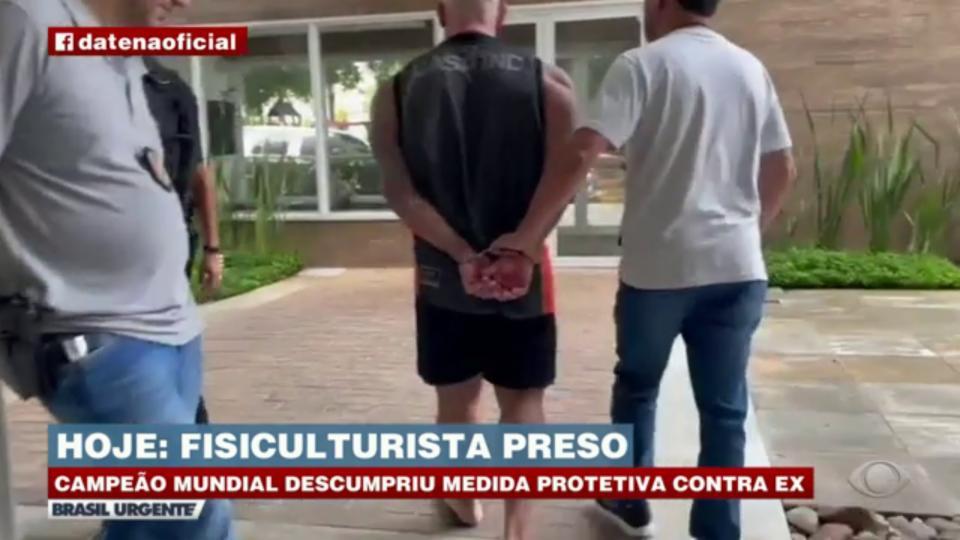 HOJE: Fisiculturista Preso | Vídeos Band