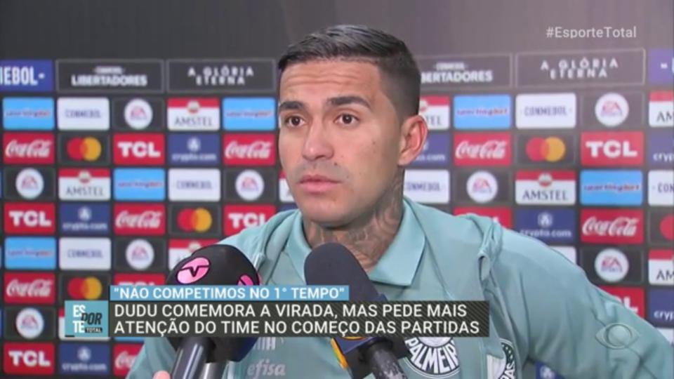 Dudu Sobre Virada Do Palmeiras: "Não Competimos No 1º Tempo" | Vídeos Band